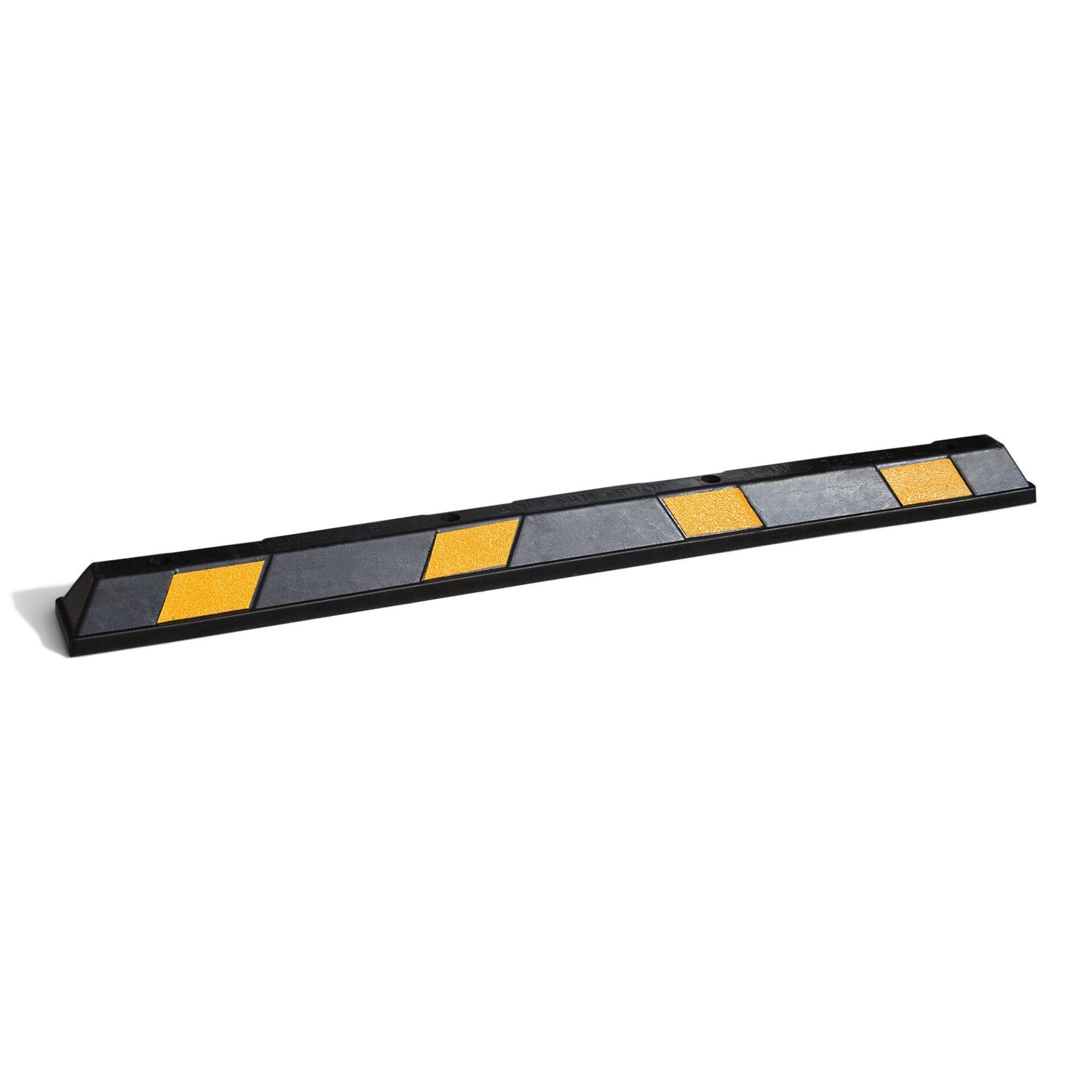 SNS SAFETY LTD RWS-225 Rubber Parking Wheel Stop for Commercial and Domestic Car Parks and Private Garages Black and Yellow Pack of 1 60x12x10 cm 